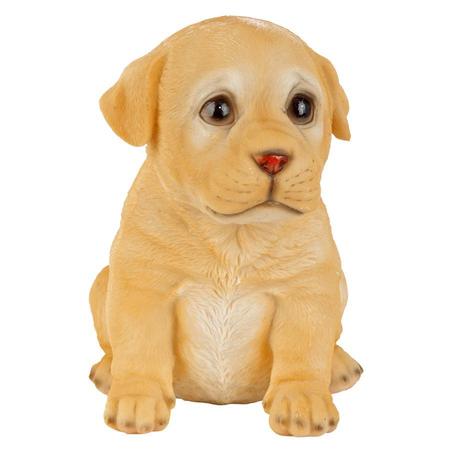 DESIGN TOSCANO Yellow Lab Puppy Partner Collectible Dog Statue JQ110869